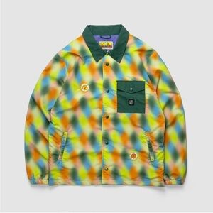 Tony Delfino/ Ken Sausage Vibrant Tie-Dye Jacket